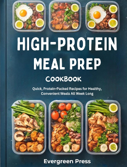 High Protein Meal Prep Cookbook by Evergreen Press