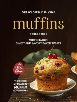 Deliciously Divine Muffin Cookbook by Rola Oliver